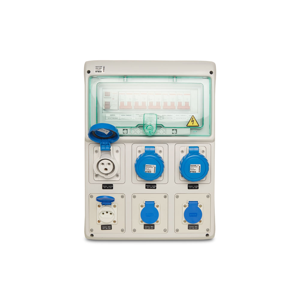 Qd Tom Ind+Nbr Idr125A 3Xqua3046 3Xs8641 Dj Ip44 Steck S1306002