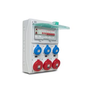 Quadro Tomada Industrial Idr100A 3Xqua3046 3Xqua4049 Dj Ip67 Steck S1306027