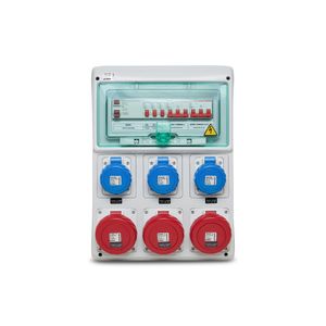 Quadro Tomada Industrial Idr 3Xqua5046 3Xqua3046 Dj Ip67 Steck S1306034