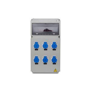 QuadroTomadaNbr Idr125A 6Xs8641 Dj Ip44 Steck S1812119