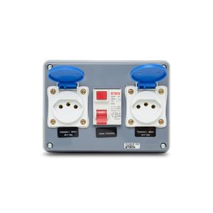 Quadro Tomada Nbr S304 Dr 2P 25A/30Ma 1Xs8641 1Xs8641Vm Steck S304106Dr