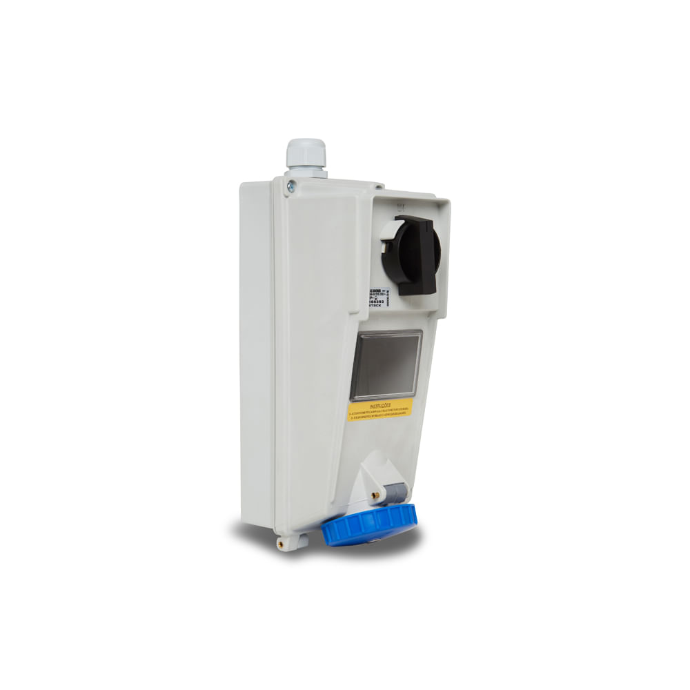Tom Sob Surelock 2P+T 32A 200/250V 6H Az Bq Steck Ss3206B - Steck