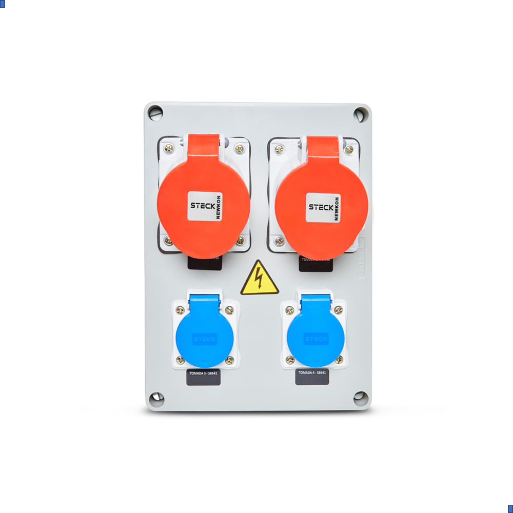 Qd Tom Ind+Nbr 2Xn4246 2Xs8641 Ip44 Steck S231133 - Steck