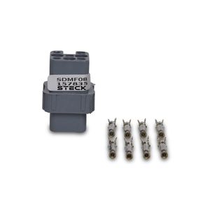 Miolo Femea Multipolar Logic 08P 10A 250V Steck Sdmf08