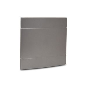 Placa 4X4 Cega Prata Fume, Schneider Electric, PRM044405