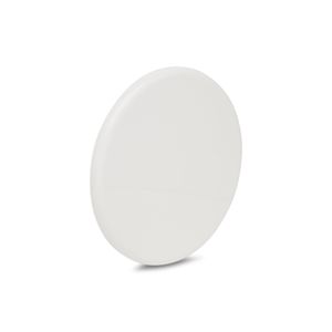 Placa Redonda 4/3 Cega Branca, Schneider Electric, PRM04003