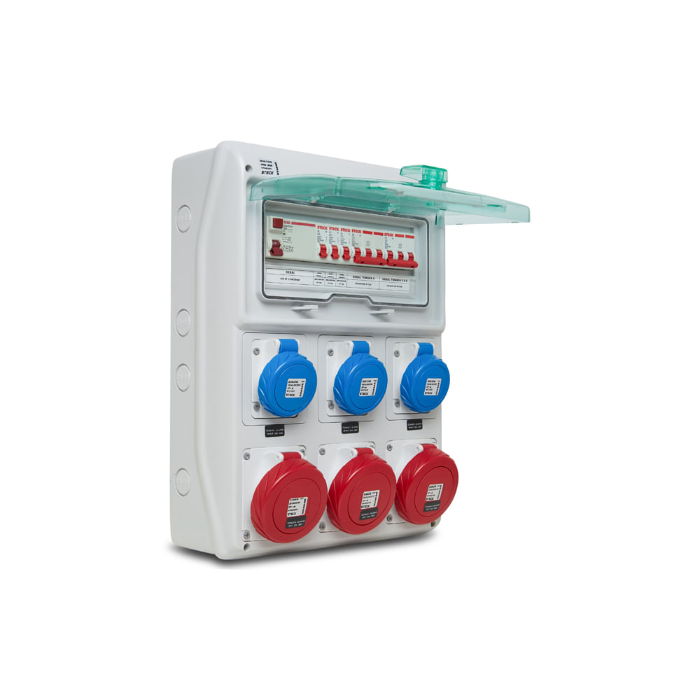 Qd Tom Ind Idr125A 3Xqua3046 3Xqua4246 Dj Ip67 Steck S1306038 - Steck