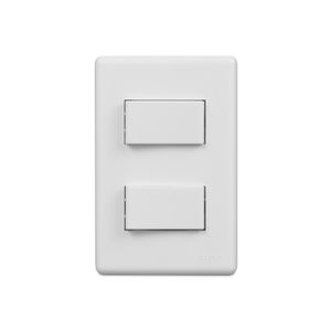 Conjunto Stella 1interruptores simples + 1 interruptore paralelo 10A 250V~ Steck 869312