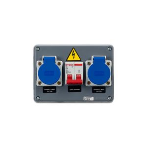 Quadro Tomada Nbr Comb S304 1X20A 2Xs8641 Steck S304101