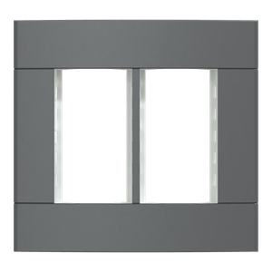 Placa+Suporte 4X4 De 6 Postos Onix, Schneider Electric, S421468