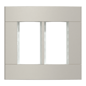 Placa+Suporte 4X4 De 6 Postos Dourada, Schneider Electric, S421463