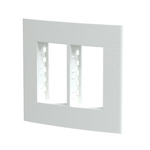 Placa+Suporte 4X4 De 6 Postos Branca Fosca, Schneider Electric, S421467