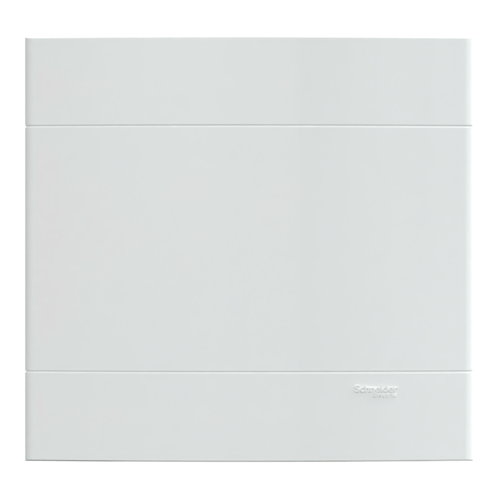 Placa 4X4 Cega+Suporte S421400 Branco Brilhante Lunare Up Schneider