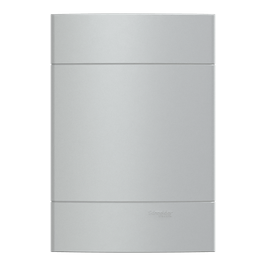 Placa+Suporte 4X2 Cega Aluminio, Schneider Electric, S421202