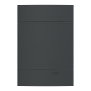 Placa+Suporte 4X2 Cega Grafite Fosco, Schneider Electric, S421201