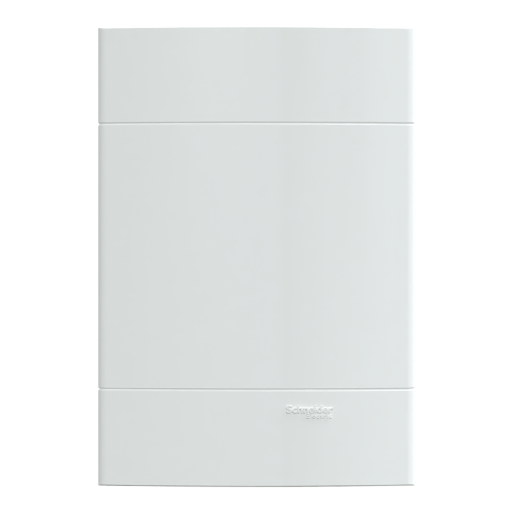 Placa 4X2 Cega+Suporte S421200 Branco Brilhante Lunare Up Schneider
