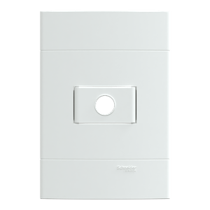 Conjunto Saida De Fio Branco Fosco, Schneider Electric, S411407