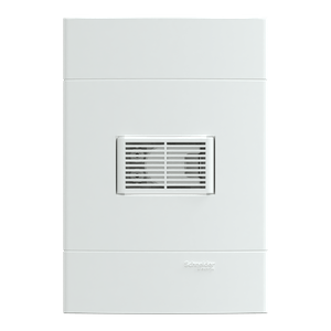 Conjunto Modulo Campainha Cigarra 220V Branco Fosco, Schneider Electric, S411317