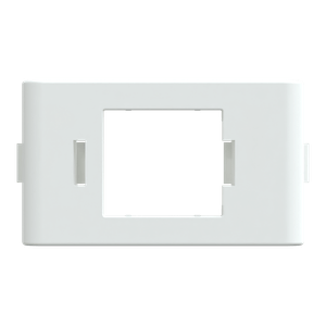 Modulo Adaptador Para Conector Rj45 Keystone 1M Branco Fosco - Embalagem Com 2 Peças, Schneider Electric, S404307