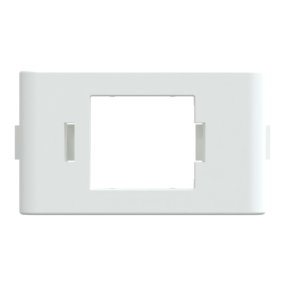 Módulo Adaptador Conector Rj45 Keystone Branco Fosco S404307 Lunare Up Schneider