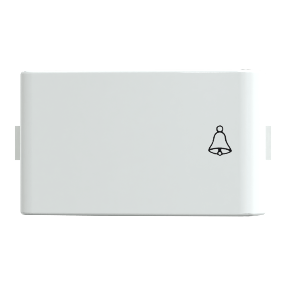 Módulo Pulsador Campainha S400310 Branco Brilhante Lunare Up Schneider