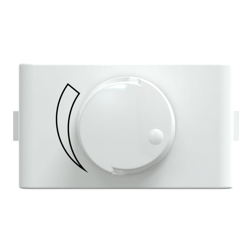Módulo Dimer Rotativo 300W 127V S405100 Branco Brilhante Lunare Up Schneider