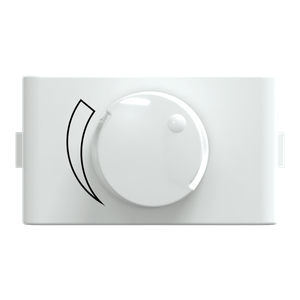 Modulo Dimmer Rotativo 220V 600W Para Lampadas Resistivas 1M Branco Brilhante, Schneider Electric, S405110