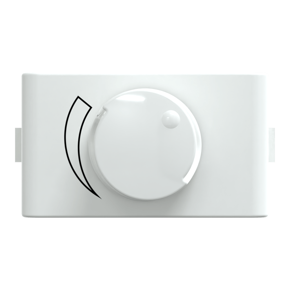 Módulo Dimer Rotativo 600W 220V S405110 Branco Brilhante Lunare Up Schneider