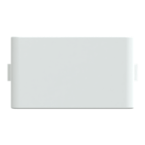 Modulo Cego 1M Branco Brilhante - Embalagem Com 2 Peças, Schneider Electric, S404100