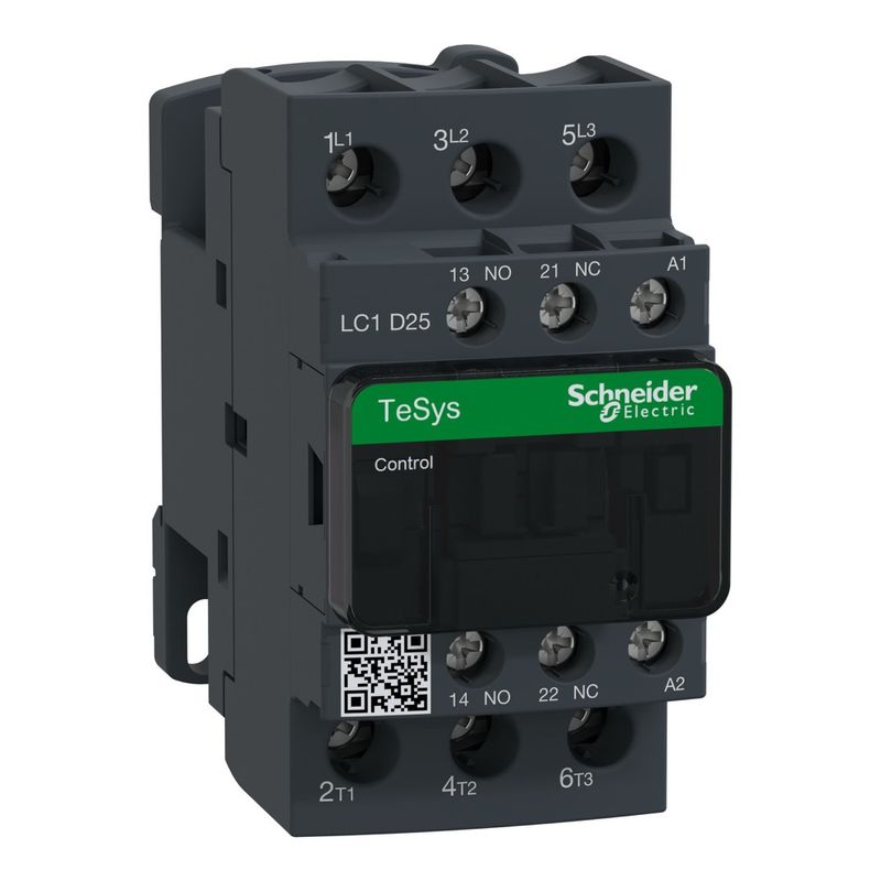 Contator-Tripolar-Tesys-Deca-25A-1Na-1Nf-110Vca-Lc1D25F7