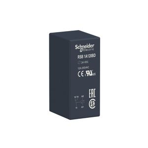 Relé de interface, 12A, 1NAF, 24VCC