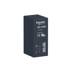 Relé de interface, 16A, 1NAF, 24VCC