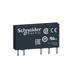 Relé de interface slim 6A, 1NAF, pinos tipo PCB, 24VCC
