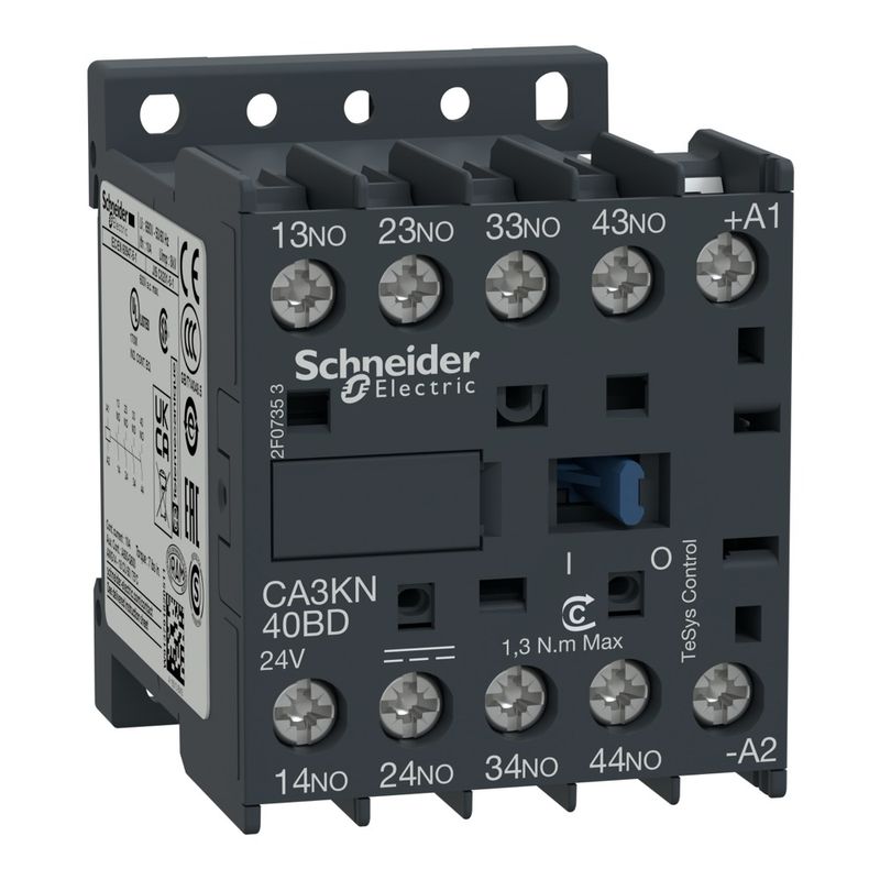 Contator-Auxiliar-Tesys-K-4Na-24Vcc-Ca3Kn40Bd