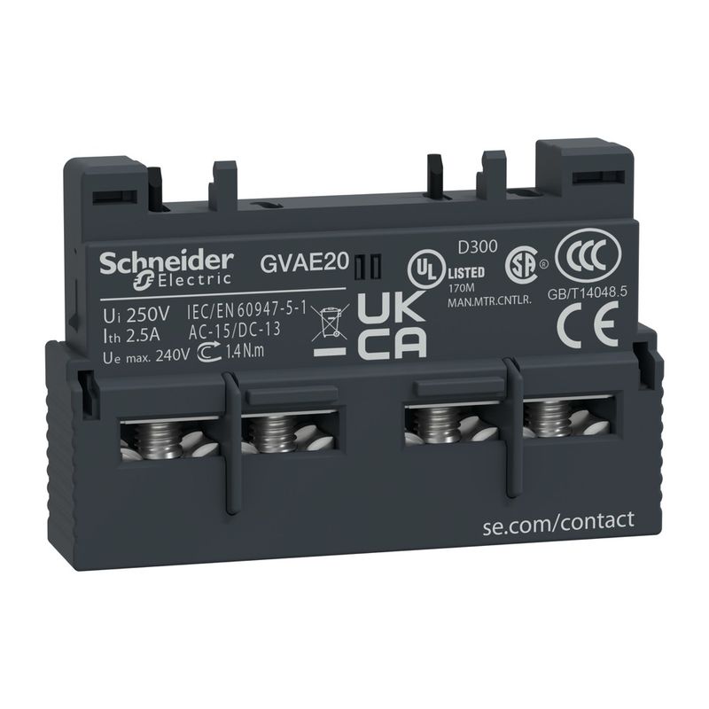 Contato-Auxiliar-Instantaneo-Frontal-2Na-Tesys-Gv2Gv3-Gvae20
