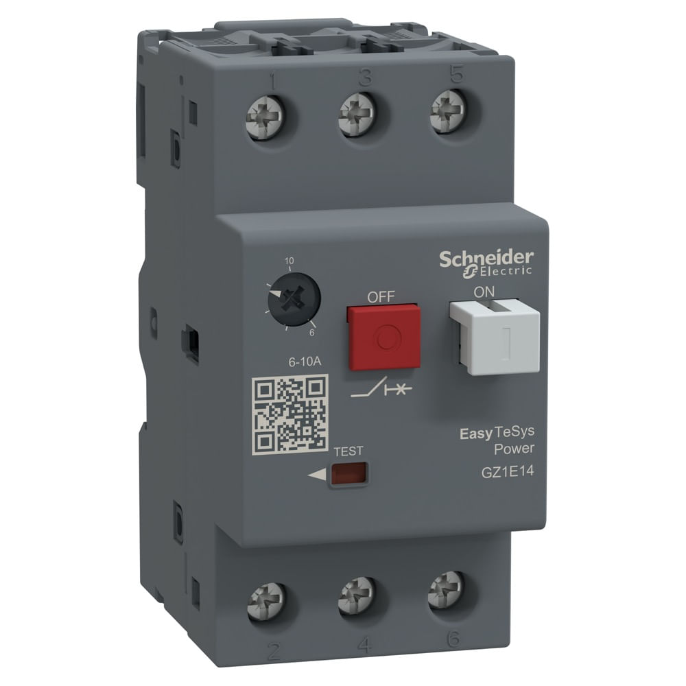 Disjuntor Proteção Motor 6,0-10A Gz1E14 Tesys Schneider