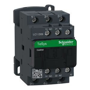 Contator Tripolar Tesys Deca 9A 1Na+1Nf 110Vca  Lc1D09F7