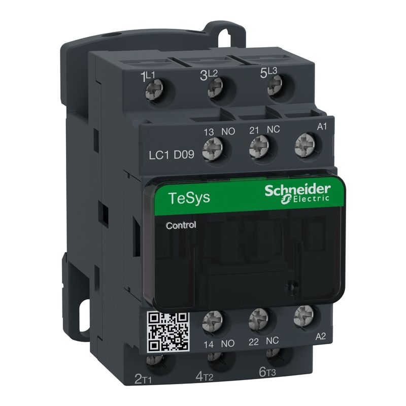 Contator-Tripolar-Tesys-Deca-9A-1Na-1Nf-110Vca-Lc1D09F7
