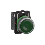 Botao-luminoso-Ø22mm-plastico-retorno-por-mola-verde-NA-NF-24VCA-CC
