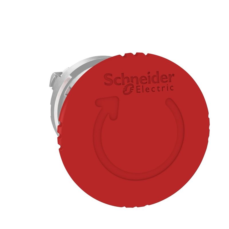 Cabecote-para-botao-de-emergencia-Ø22mm-metalico-girar-para-destravar-cogumelo-Ø40mm-vermelho