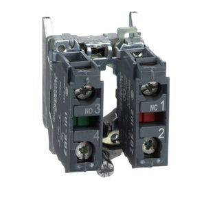 Corpo para botão modular metálico, NA+NF