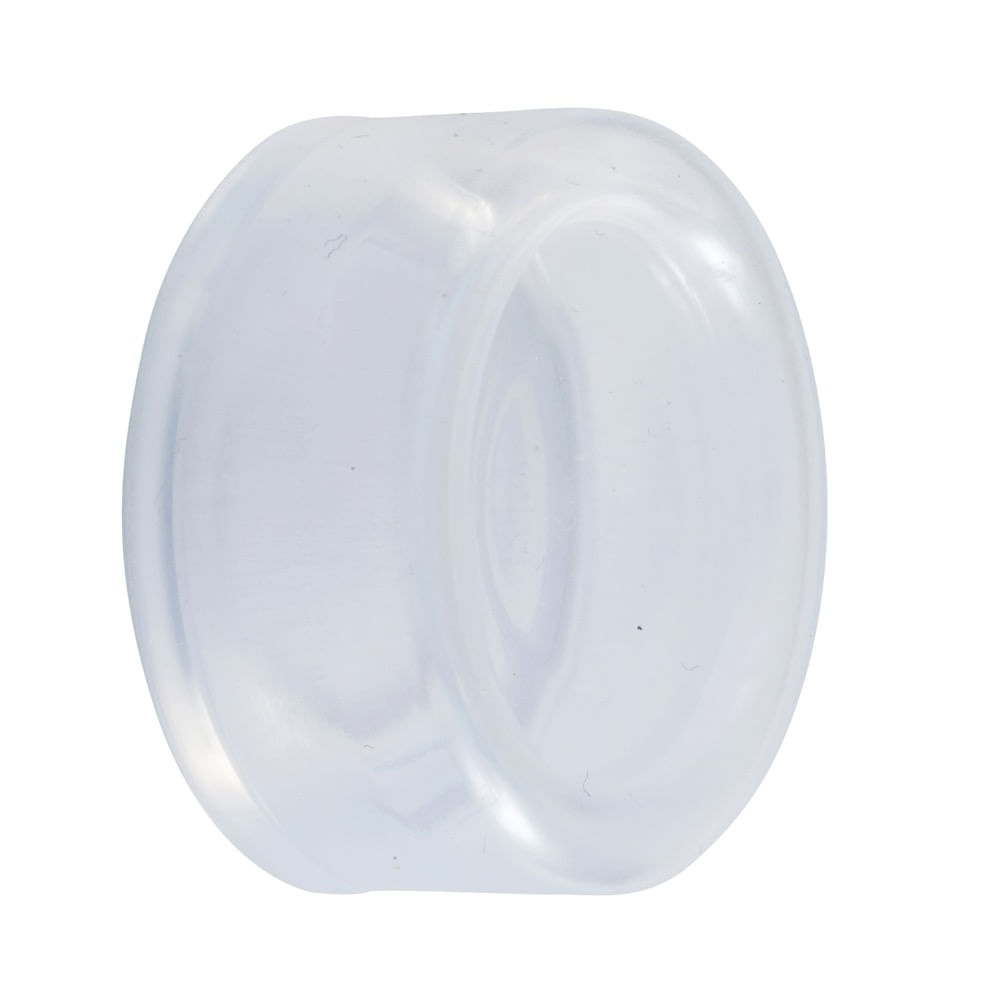 Revestimentos simples transparente para botões Ø22mm salientes