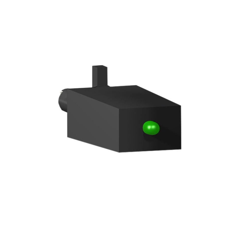 Módulo de proteção para relé de interface, diodo + LED verde, 6...24VCC