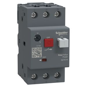 Disjuntor Termomagnetico Tesys Gz1E 914A Botao Impulsao  Gz1E16