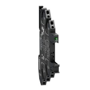 Base para relé RSL, conexão por mola, LED, 12 e 24VCA/CC