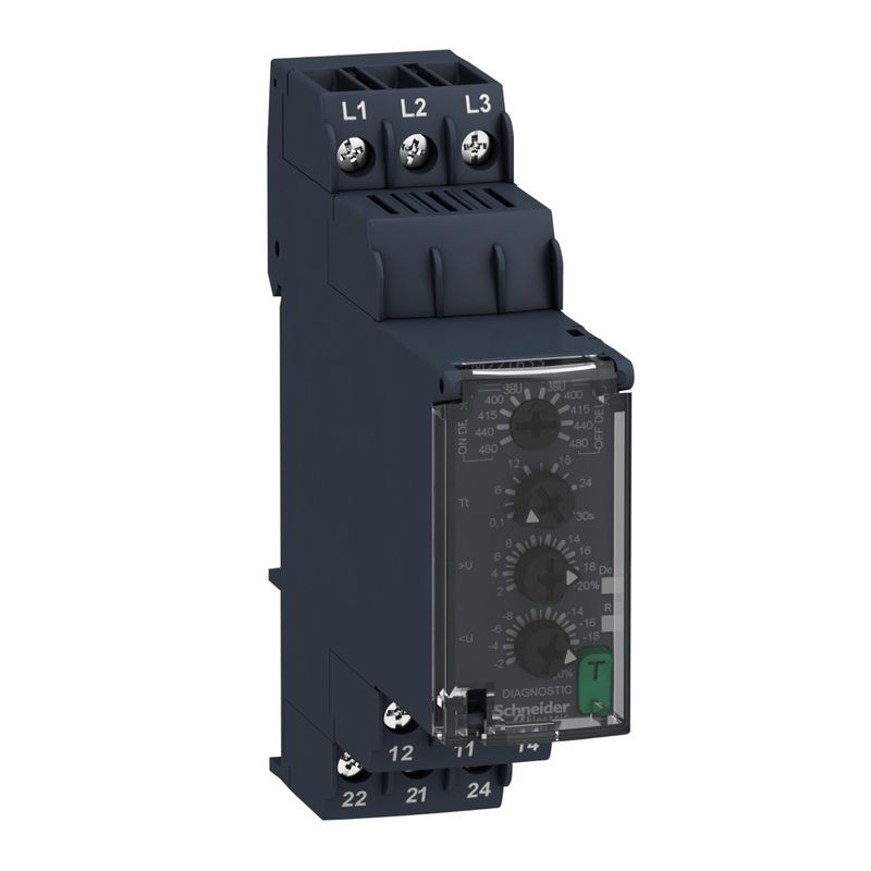 Rele-de-controle-e-medicao-de-redes-trifasicas-multifuncao-on-off-delay--01...30s--2NAF-8A-380...480VCA