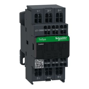 Contator Tesys Deca 3P 9A AC-3 110V CA 50/60Hz 1NA+1NF