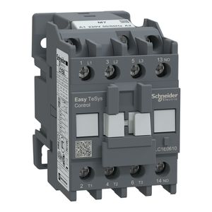 Contator Tripolar Easypact Tvs 6A 1Na 220Vca50/60Hz  Lc1E0610M7