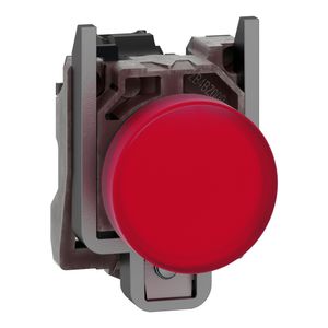 Sinalizador modular Ø22mm metálico, LED, vermelho, 110...120VCA