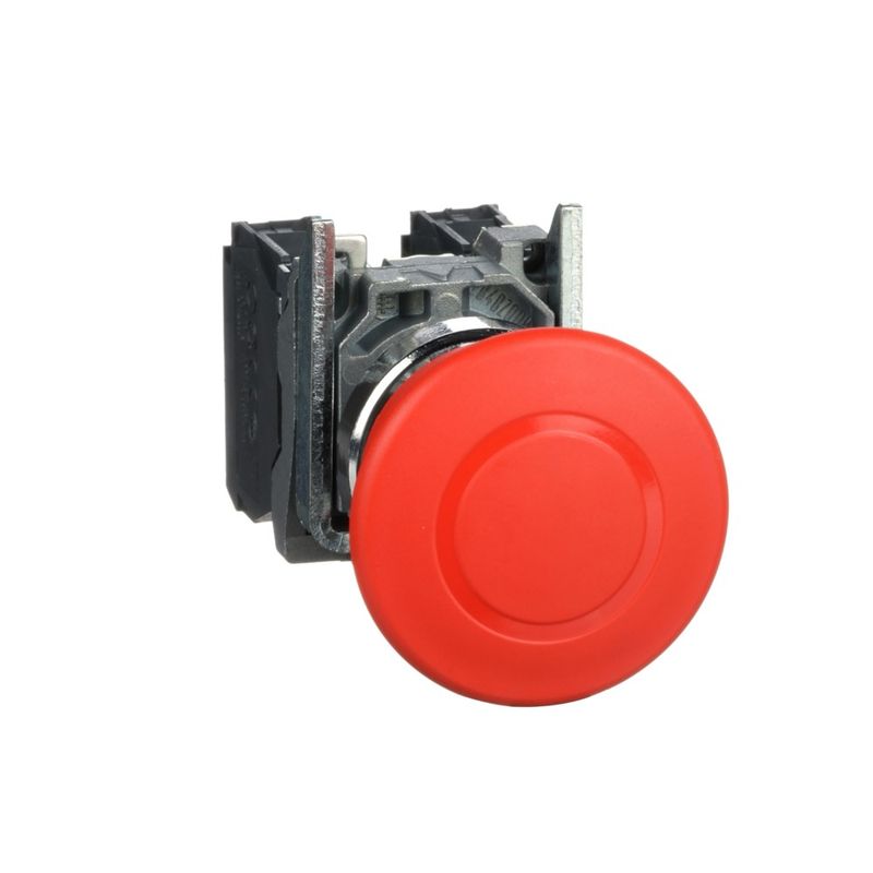 Botao-Ø22mm-metalico-emergencia-puxar-para-destravar-cogumelo-Ø40mm-vermelho-NA-NF